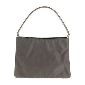 Prada Tessuto Handbag Bag Gray Crocodile Shoulder